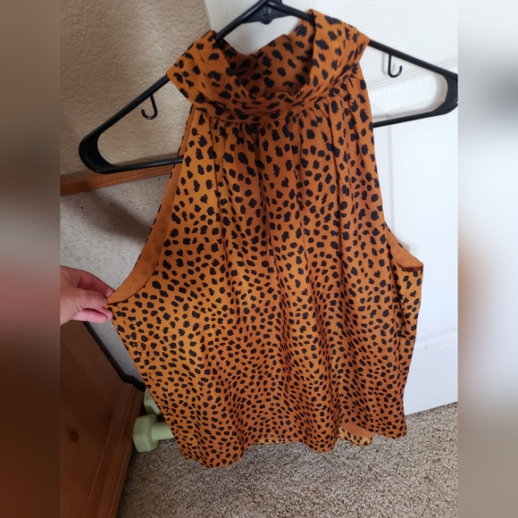 Joie Cheetah Tank Blouse - Picture 3 of 9
